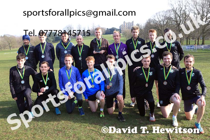 Senior Men, 2024 CAU Inter Counties Cross Country Champs., Wollaton Park, Nottingham. Photo: David T. Hewitson/Sports for All Pics